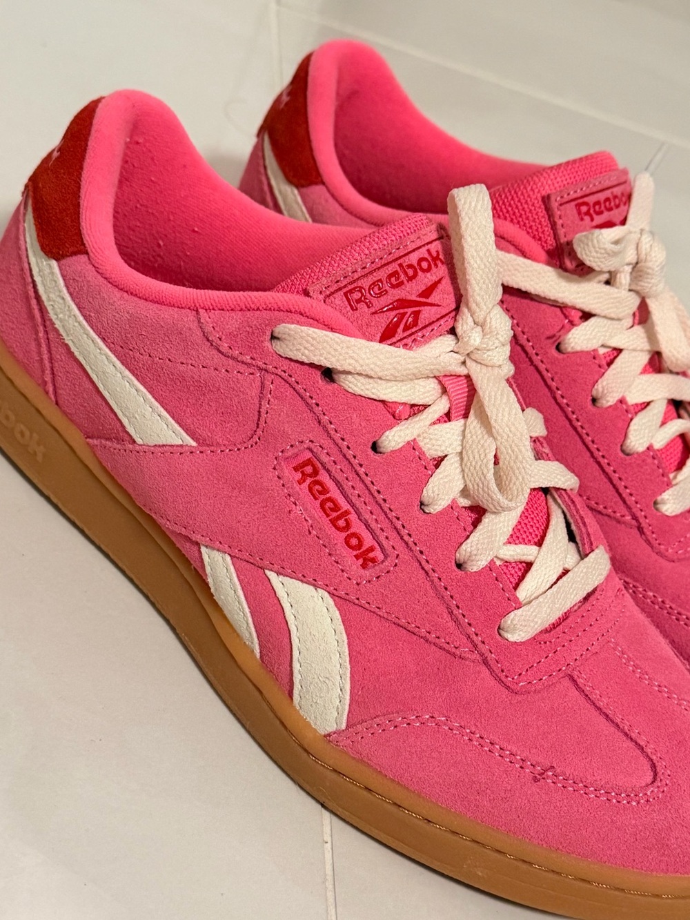 Reebok Ultra Lo Sneakers Pink & Brown